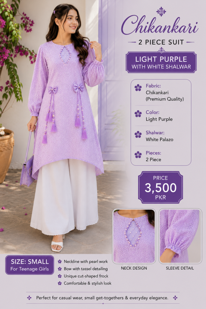 3-Piece Premium Lawn Suit – Elegant Printed Collection for Effortless Summer Style